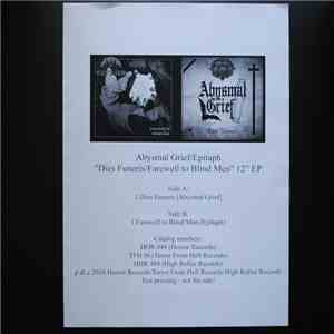 Abysmal Grief, Epitaph  - Dies Funeris/Farewell To Blind Men download mp3 flac