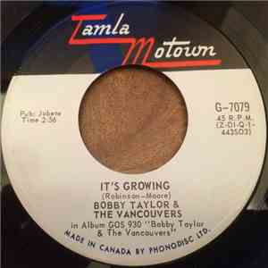 Bobby Taylor & The Vancouvers - It's Growing / Malinda download mp3 flac