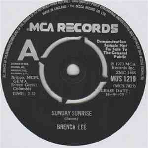 Brenda Lee - Sunday Sunrise download mp3 flac