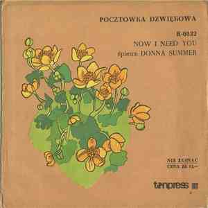 Donna Summer - Now I Need You download mp3 flac