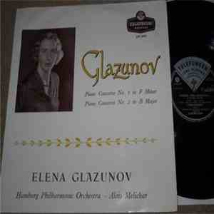 Elena Glasunov, The Hamburg Philharmonic, Alois Melichar - Piano Concerto No. 1 in F Minor, Piano Concerto No 2 in B Major download mp3 flac