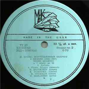 J. Brahms - Piano Quartet In C Minor, Op. 60 download mp3 flac