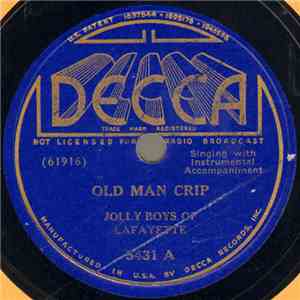 Jolly Boys Of Lafayette - Old Man Crip / There'll Come A Time download mp3 flac