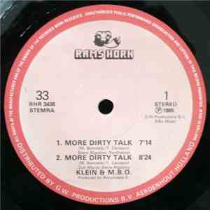Klein & M.B.O. - More Dirty Talk download mp3 flac