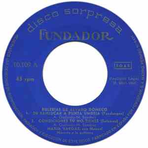 Maria Vargas - Bulerias De Alvaro Domecq download mp3 flac