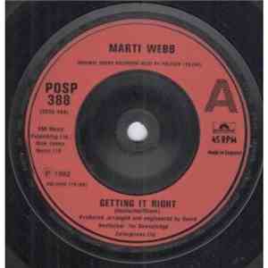 Marti Webb - Getting It Right download mp3 flac