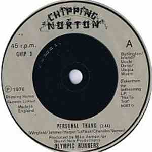 Olympic Runners - Personal Thang download free