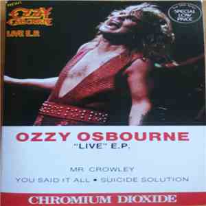 Ozzy Osbourne - "Live" E.P. download free Ozzy Osbourne - "Live" E.P. download mp3 flac
