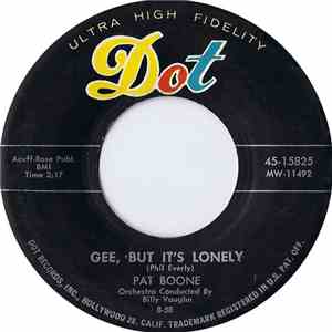 Pat Boone - Gee, But It's Lonely download mp3 flac