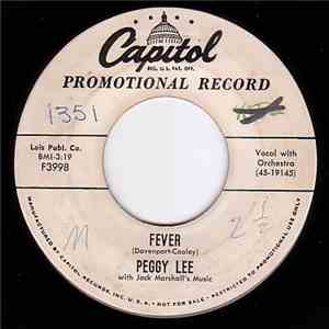 Peggy Lee - Fever / You Don't Know download mp3 flac