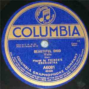 Prince's Orchestra - Beautiful Ohio / My Belgian Rose download mp3 flac