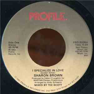 Sharon Brown - I Specialize In Love download free