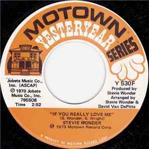Stevie Wonder - If You Really Love Me / We Can Work It Out download mp3 flac