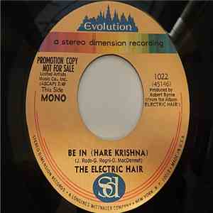 The Electric Hair - Be In (Hare Krishna) / Be In (Hare Krishna) download mp3 flac