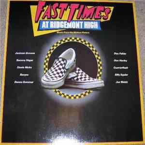 Various - Fast Times At Ridgemont High • Music From The Motion Picture download mp3 flac