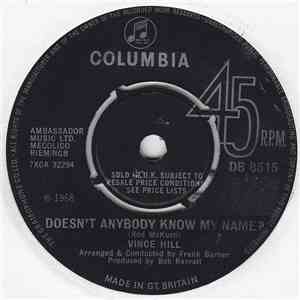 Vince Hill - Doesn't Anybody Know My Name? download mp3 flac