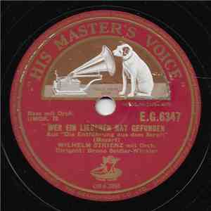 Wilhelm Strienz - Wer Ein Liebchen Hat Gefunden / Vivat Bacchus download mp3 flac